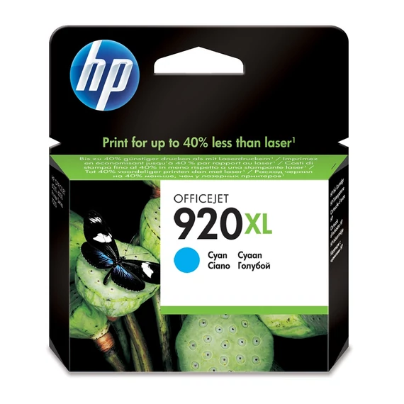 HP CD972AE No.920XL cián tintapatron (eredeti)