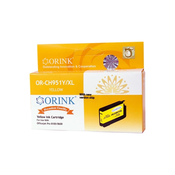 HP 951XL/CN048AE tintapatron yellow (utángyártott Orink)