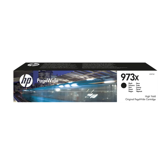 HP L0S07AE No.973XL fekete nagykapacitású tintapatron (eredeti)