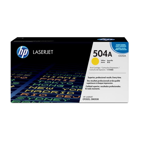 HP CE252A No.504A sárga toner (eredeti)