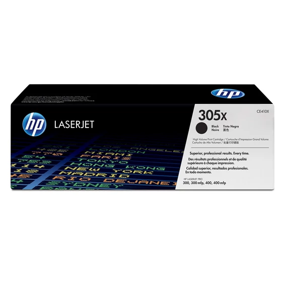 HP CE410X No.305X fekete toner (eredeti)