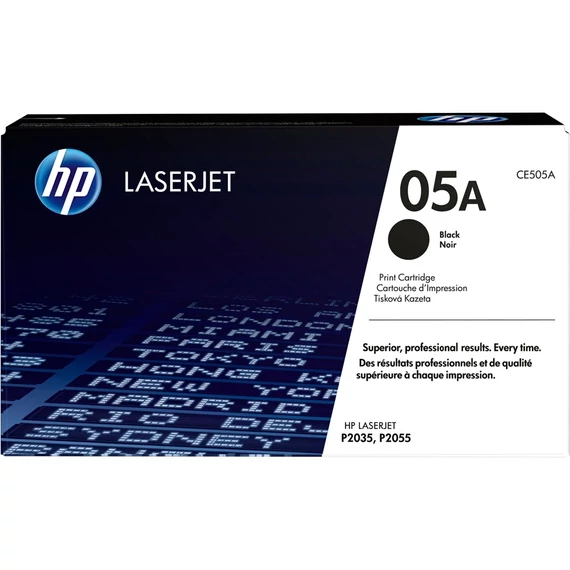 HP CE505A No.05A fekete toner (eredeti)