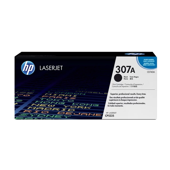 HP CE740A No.307A fekete toner (eredeti)