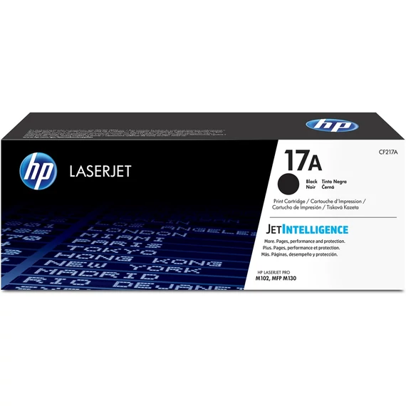 HP CF217A No.17A fekete toner (eredeti)