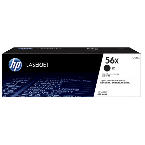 HP CF256X No.56X fekete toner 12,3K (eredeti)