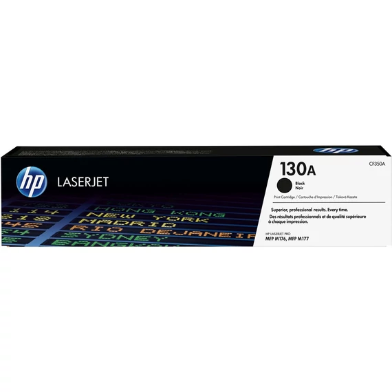 HP CF350A No.130A fekete toner (eredeti)