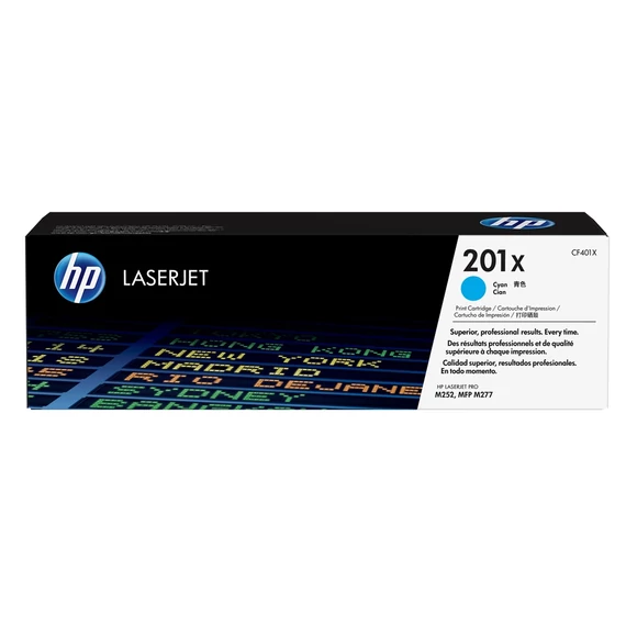 HP CF401X No.201X cián toner (eredeti)