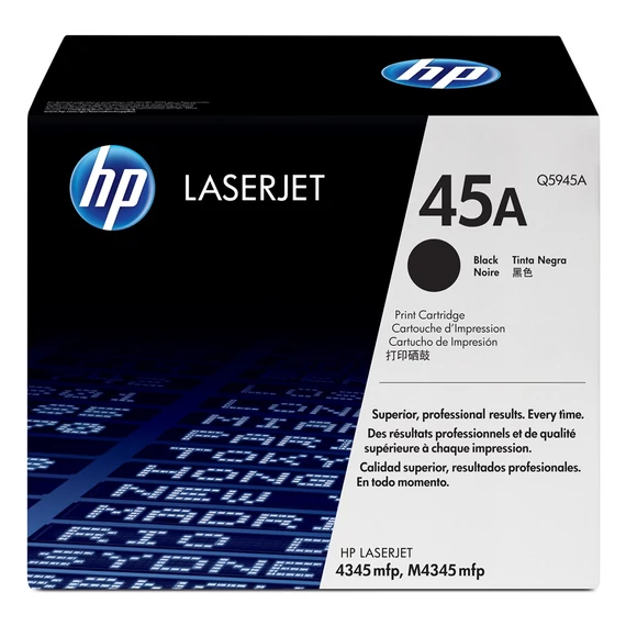 HP Q5945A No.45A fekete toner (eredeti)