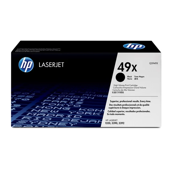 HP Q5949X No.49X fekete toner (eredeti)