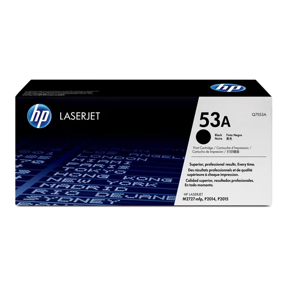HP Q7553A No.53A fekete toner (eredeti)