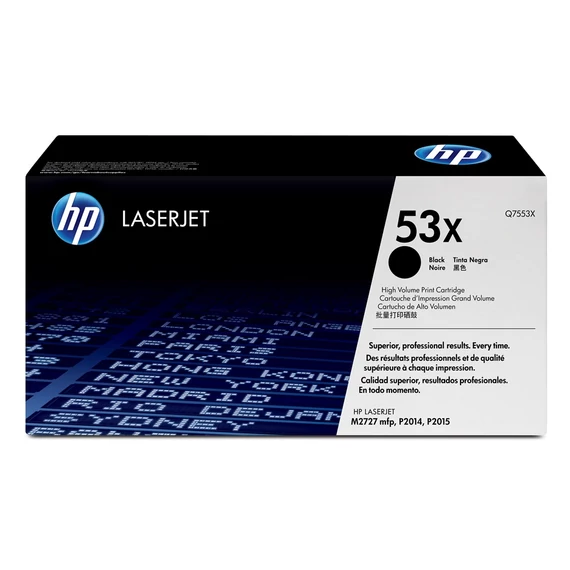 HP Q7553X No.53X fekete toner (eredeti)