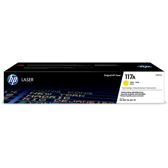 HP W2072A No.117A sárga toner 0,7K (eredeti)