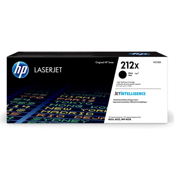 HP W2120X No.212X fekete toner 13K (eredeti)