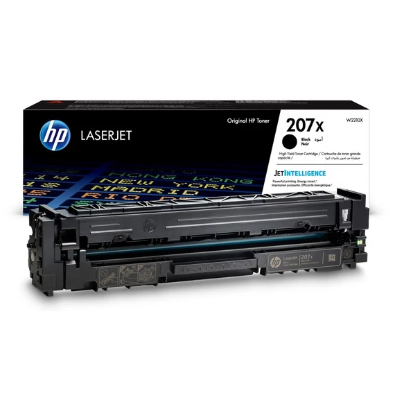 HP W2210X No.207X fekete toner 3,15K (eredeti)