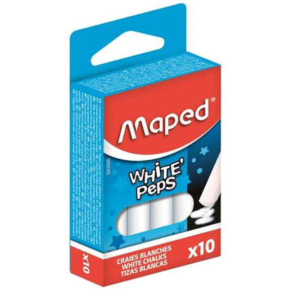 Táblakréta, MAPED, fehér, 10db/doboz