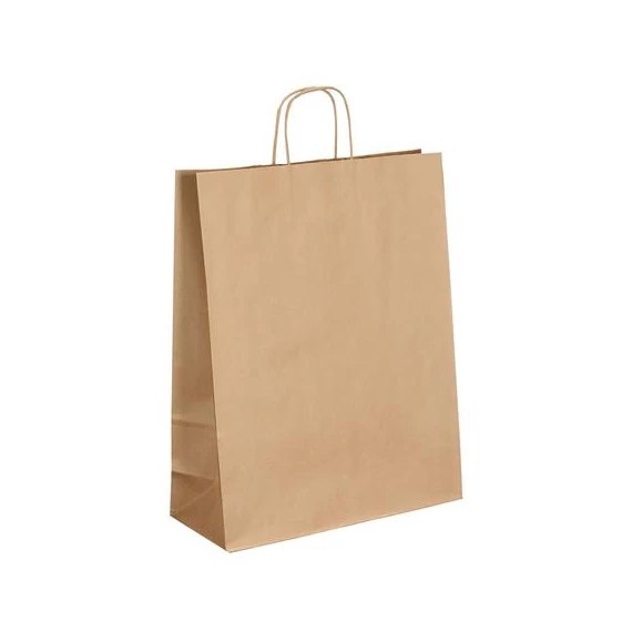 Ajándéktasak, 35X14X40 cm, VIQUEL, barna