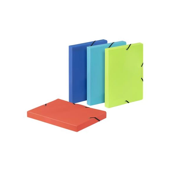 Gumis mappa, 30 mm, PP, A4, VIQUEL "Feel`easy"