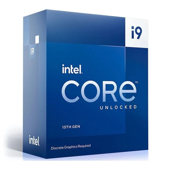 Intel Processzor - Core i9-13900KF (3000Mhz 36MBL3 Cache 10nm 125W skt1700 Raptor Lake) BOX No VGA No Cooler NEW