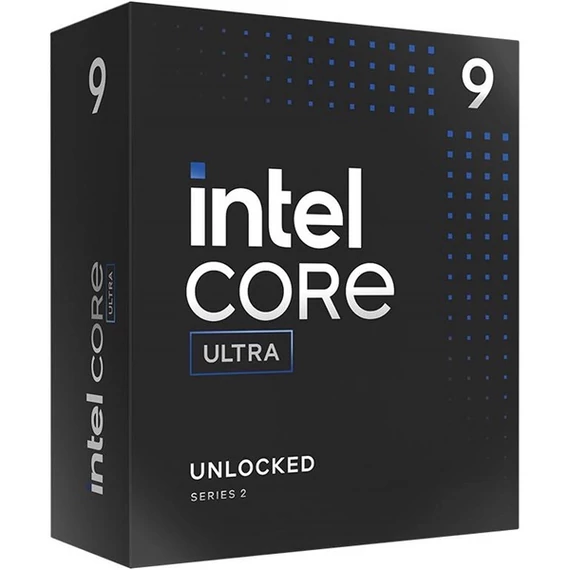 Intel Processzor - Core Ultra 9-285K (36M Cache, up to 5.70 GHz, 125W skt1851, Arrow Lake) BOX No Cooler