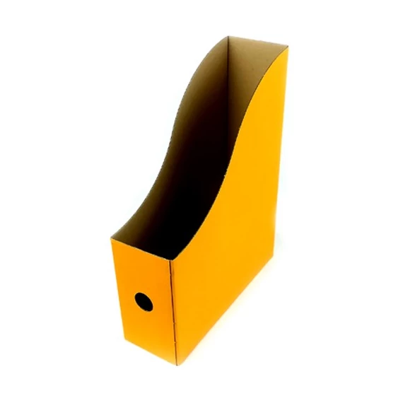 Iratpapucs 8cm, mikrohullámú karton Bluering®, narancs