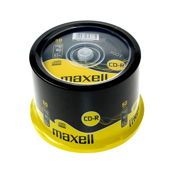CD-R 80 52x cake box 50 db/doboz, Maxell