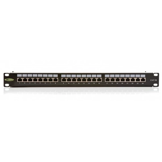 KE-Line Giga KOMPAKT 24port CAT5E patch panel RJ45/u