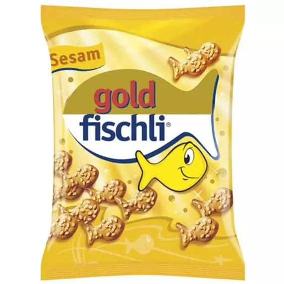 Kréker, 100 g, CHIO "Gold-Fischli", szezámos