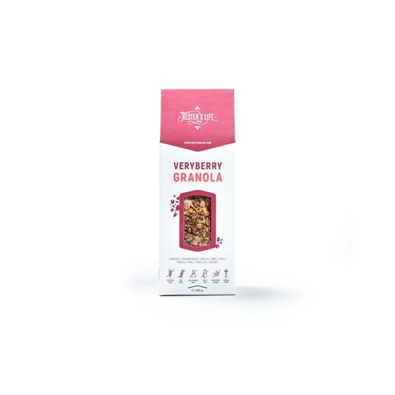 Granola, 320 g, HESTER`S LIFE "Veryberry", ribizlis