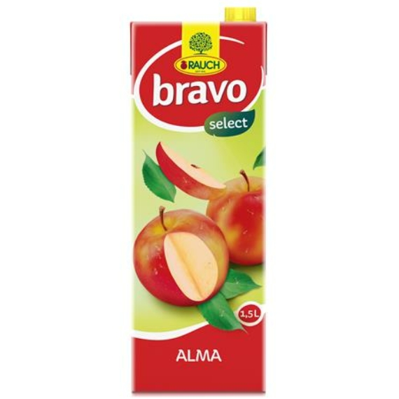 Gyümölcsital, 12%, 1,5 l, RAUCH "Bravo", alma