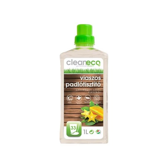 Padlótisztító, viaszos, organikus, 1 l, CLEANECO