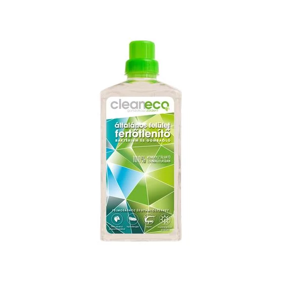 Általános felület fertőtlenítőszer, 1 l, CLEANECO