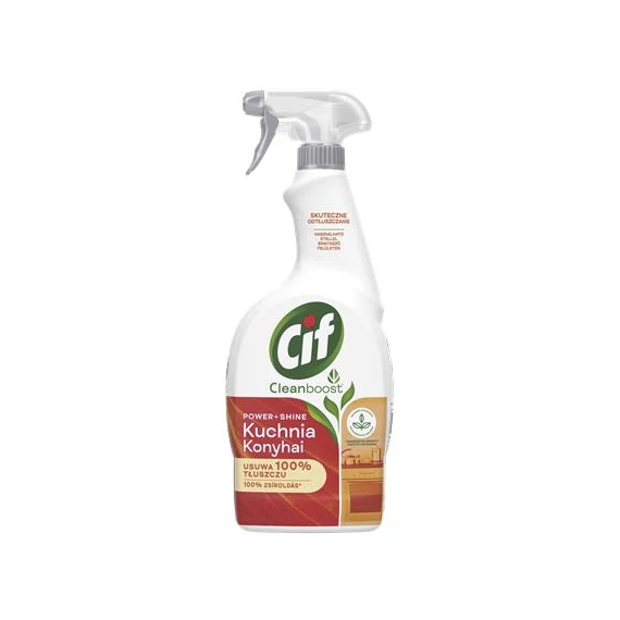 Konyhai zsíroldó spray, 750 ml, CIF "Cleanboost"