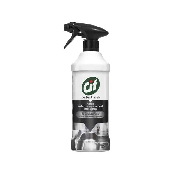 Zsíroldó, spray, 435 ml, CIF "Perfect Finish", inox