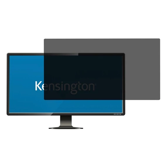 Monitorszűrő, betekintésvédelem, 24" 16:9 monitorhoz, 532x299mm, levehető, KENSINGTON