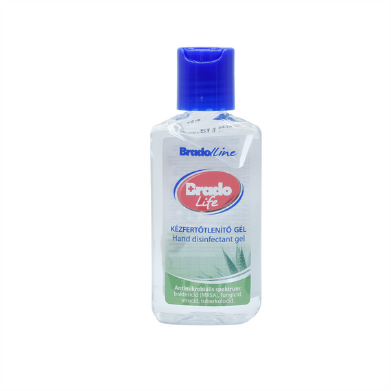 Kéz- és bőrfertőtlenítő gél 50 ml., Bradolife, aloe vera