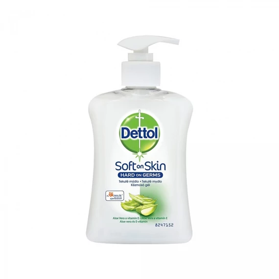 Folyékony szappan, 250 ml, DETTOL, aloe vera