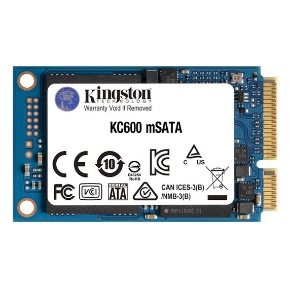 Kingston 256GB mSATA KC600 (SKC600MS/256G) SSD
