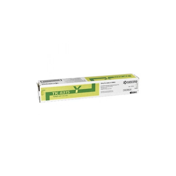 Kyocera TK8315 sárga toner (eredeti)