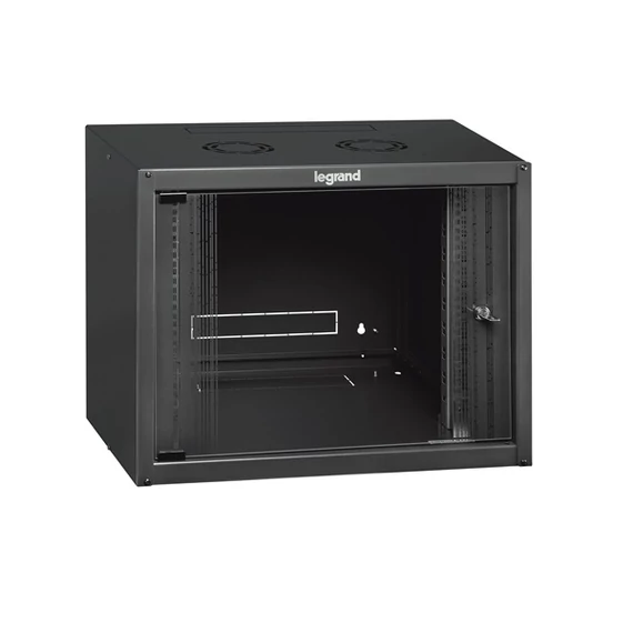 Legrand 646201 19" 9U MAG:494 SZÉL:600 MÉLY:400 Linkeo fali rackszekrény
