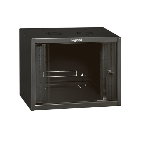 Legrand 646202 19" 12U MAG:626 SZÉL:600 MÉLY:400 Linkeo fali rackszekrény