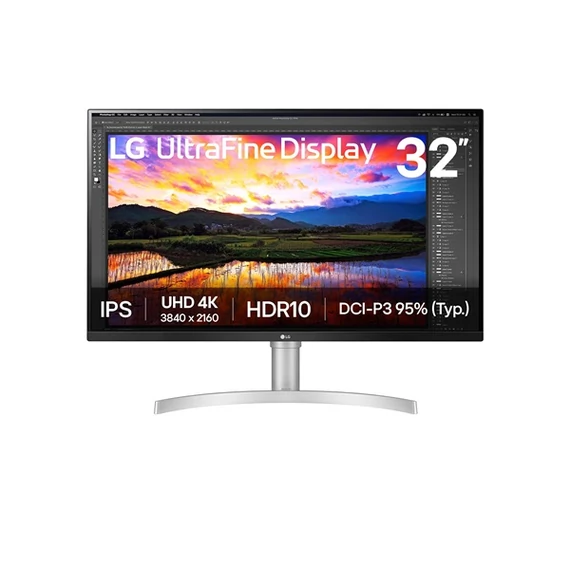 LG 32" 32UN650K-W.AEU UHD IPS HDMI/DP monitor
