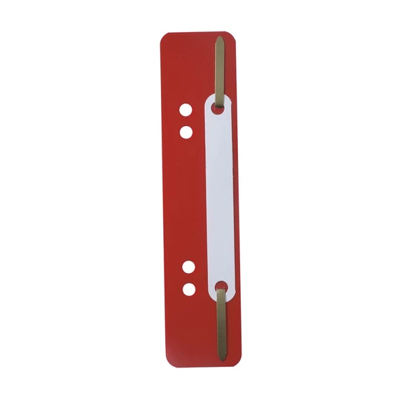 Lefűzőlapocska, DURABLE, piros, 25db/cs
