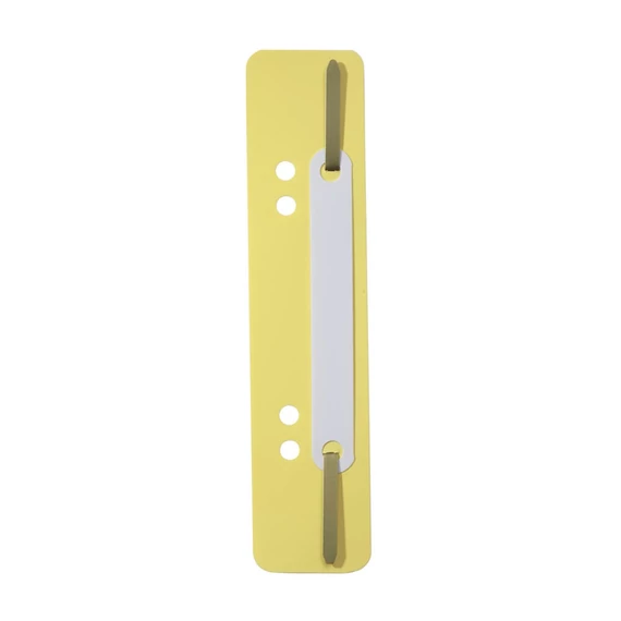 Lefűzőlapocska, DURABLE, sárga, 25db/cs