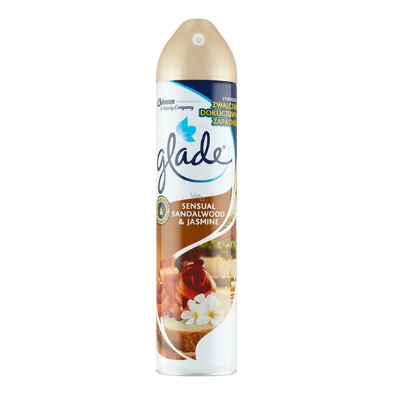 Légfrissítő aerosol, 300 ml. Glade® Bali szantálfa és jázmin,