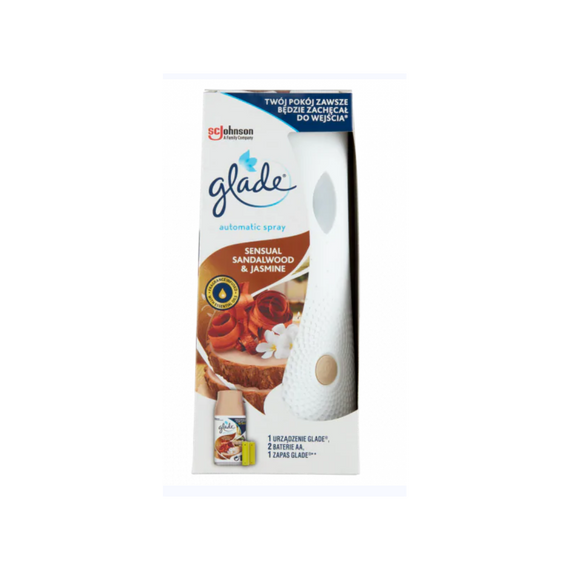 Légfrissítő elektromos készülék 269 ml Automatic Spray Glade® Bali szantálfa és jázmin