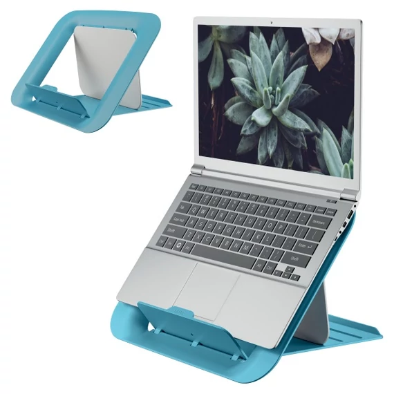 Laptop állvány, LEITZ "Ergo Cosy", nyugodtkék