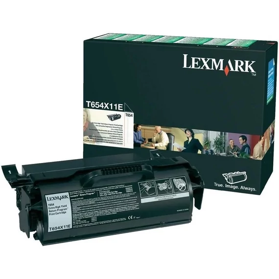 Lexmark X654/656/658 fekete toner Extra High Re X654X11E (eredeti)