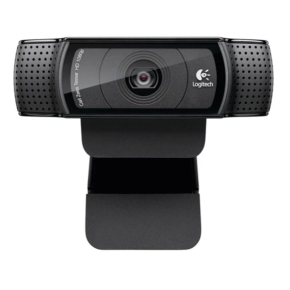 Logitech C920 1080p mikrofonos fekete webkamera