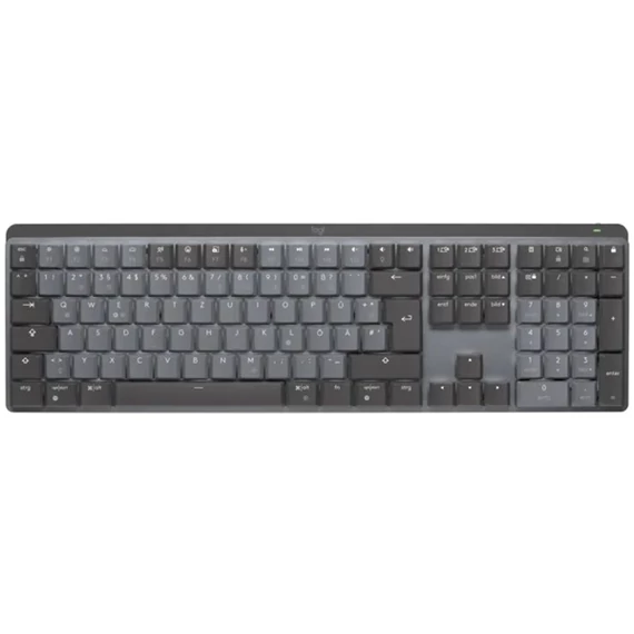 Logitech MX Mechanical Illuminated Performance (CLICKY) US grafitszürke vezeték nélküli billentyűzet