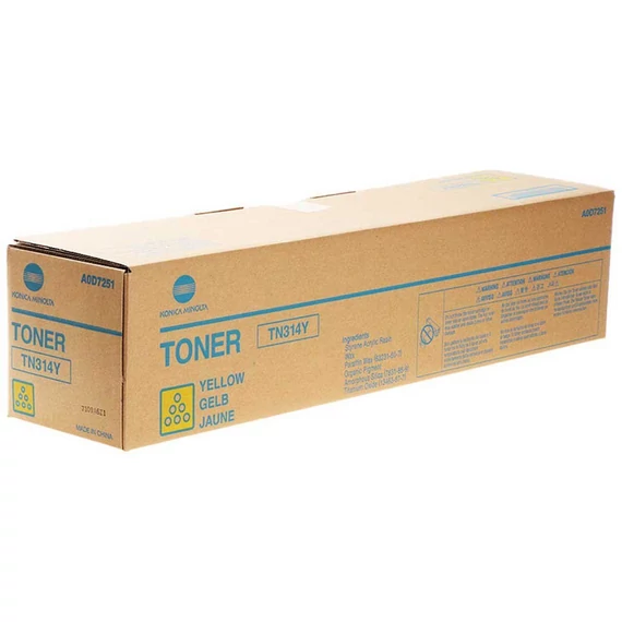 Minolta TN314 sárga toner (eredeti)